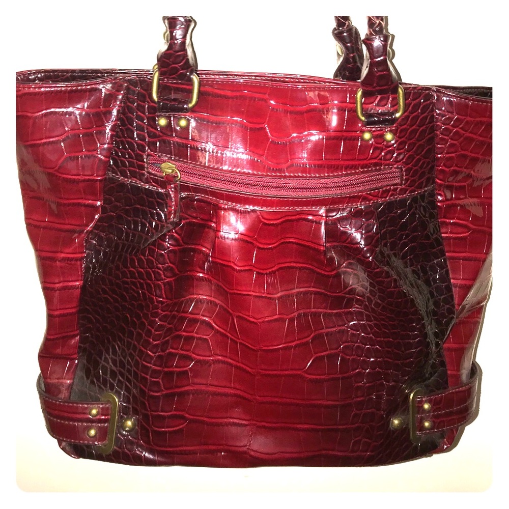Snake skin purse